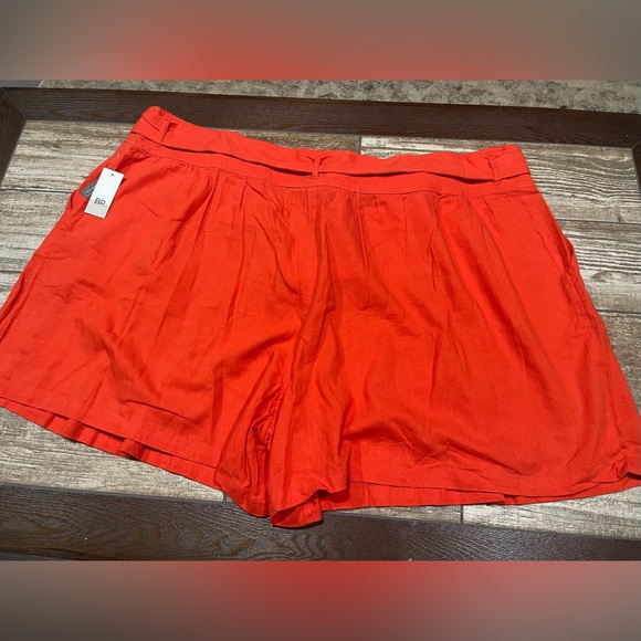 BP. Orange Neon Casual Shorts Plus Womens Size 4X NWT - Picture 9 of 10